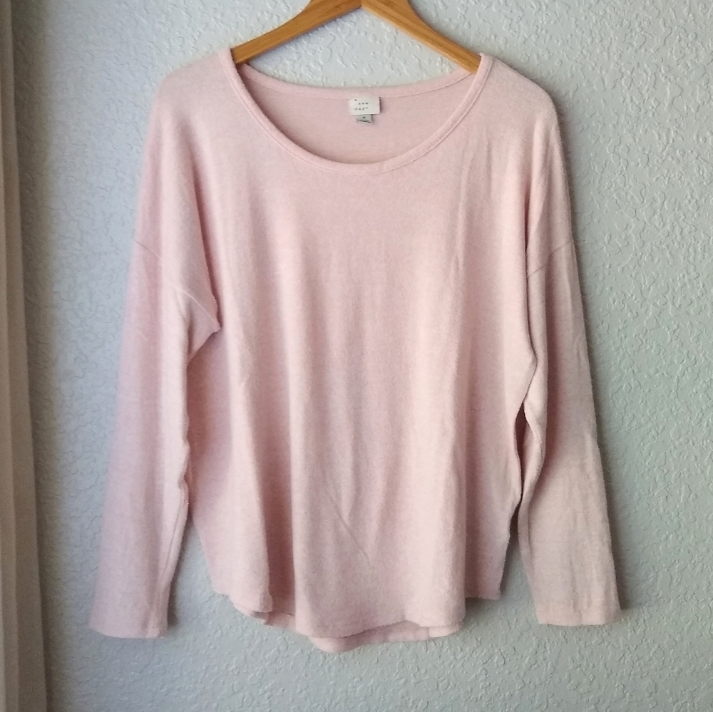 A New Day Pink Pullover Sweater